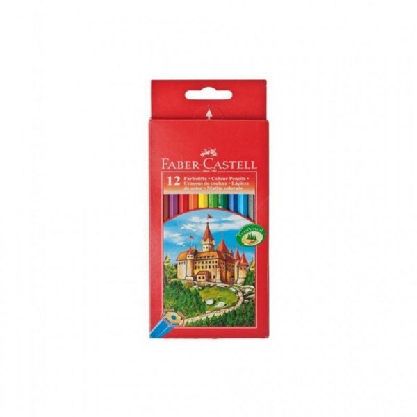 LAPIZ COLOR FABER x12u. LARGO