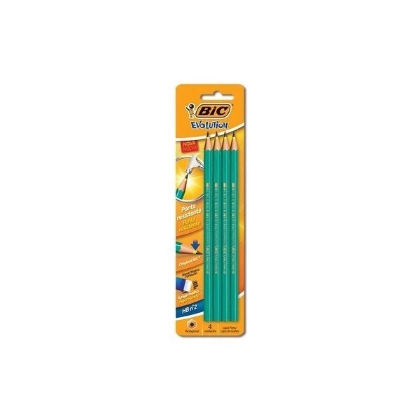 LAPIZ BIC NEGRO x4u.